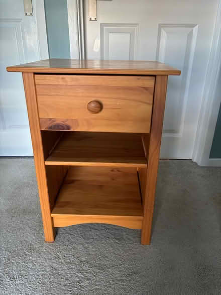 Photo of free Bedside chests -pine unmatched (Wheathampstead) #1