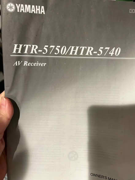 Photo of free Yamaha Receiver (Severna Park (West SP)) #2
