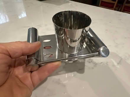 Photo of free Stainless steel bathroom mug (M20) #2