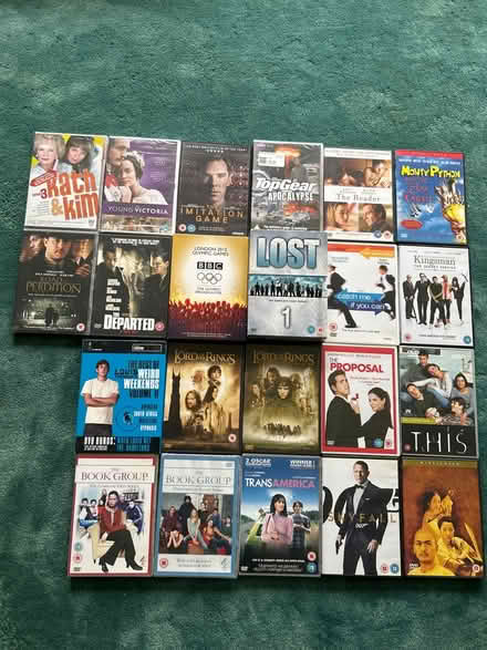Photo of free DVDs some new in packaging (Merstham RH1) #1