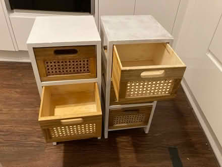 Photo of free Dunelm drawers x2 (Penge SE20) #1