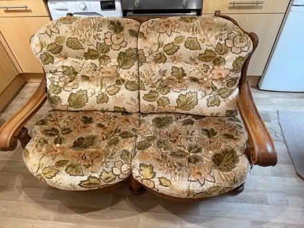 Photo of free Small two seater sofa (Shenley Church End MK5) #1