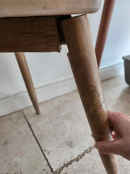Photo of free Swoon Chair, One Leg Broken (Winchester SO22) #2