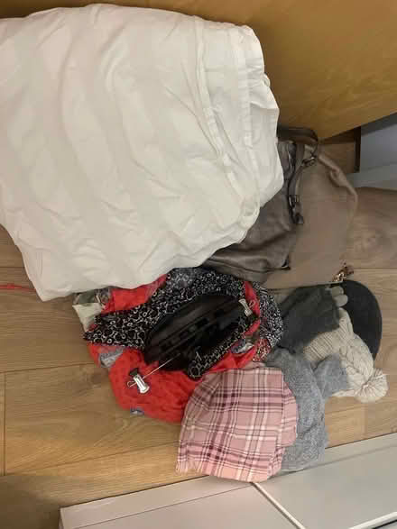 Photo of free Clothes, bedding, bags and Noah’s Ark (East Croydon CR0) #1