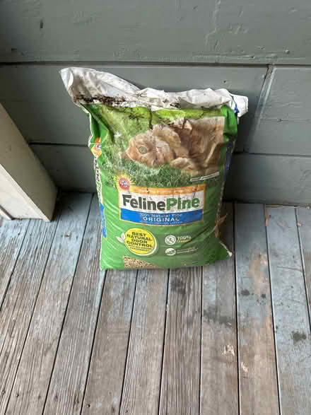 Photo of free Feline Pine Litter Full Bag (Brookline Village) #1