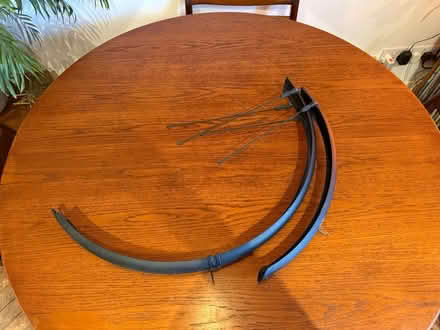 Photo of free 700c gravel bike mudguards (HA0) #1