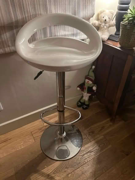 Photo of free White bar stool (Papcastle CA13) #1