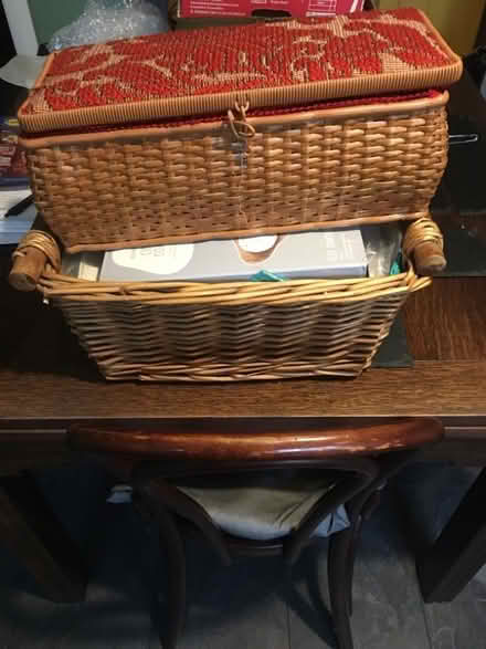 Photo of free Sewing baskets and contents (Sowerby Bridge HX6) #1