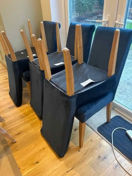 Photo of free Dining room chairs. (Monkseaton NE25) #1