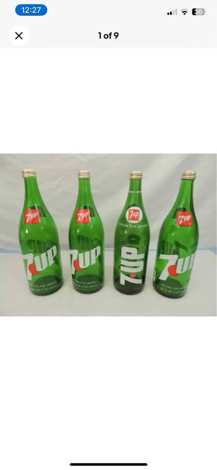 Photo of Carbonated glass bottles brand/not (B14) #1