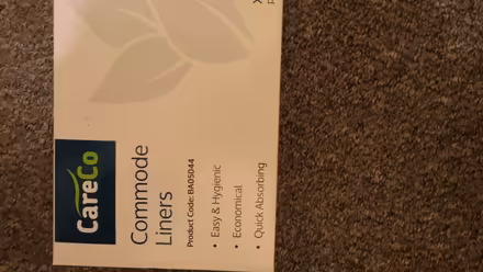 Photo of free Commode liners (DN21, Gainsborough) #1