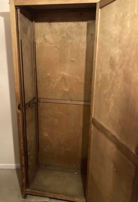 Photo of free Vintage pine wardrobe (WC2H) #2
