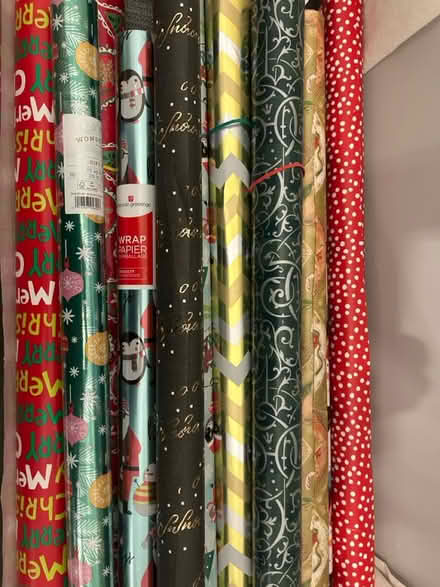 Photo of free Christmas wrapping paper (Shalersville) #1