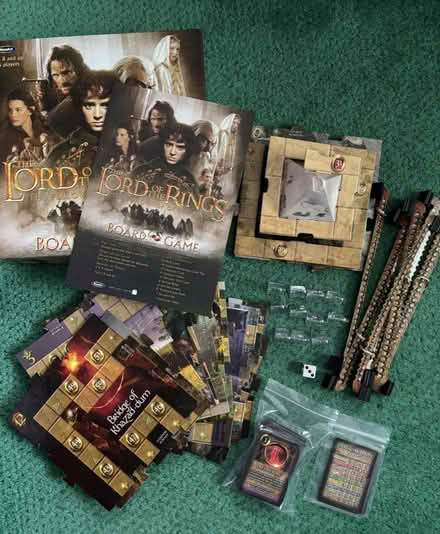 Photo of free LOTR board game - missing cards (Greece, NY) #1