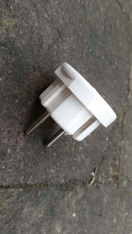 Photo of free euro mains travel adaptor (Whitehawk BN2) #2