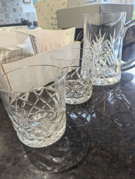 Photo of free Cut glass and crystal glasses (Eccleston Lane Ends L34) #3