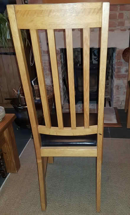 Photo of free Oak dining chairs X4 (Street BA16) #3