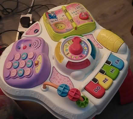 Photo of free Baby table and push along walker (West bromwich) #1