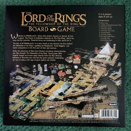 Photo of free LOTR board game - missing cards (Greece, NY) #2