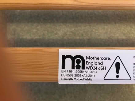 Photo of free Toddler bed (Mothercare) (Moulsham CM2) #3