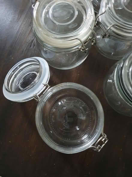 Photo of free 8 x 0.5l clip top jars (Aldershot GU12) #1