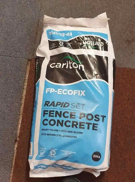 Photo of free Bag fence post concrete (Pipers Ash CH2) #1