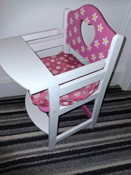 Photo of free Dolls highchair etc (Hoylake CH47) #1