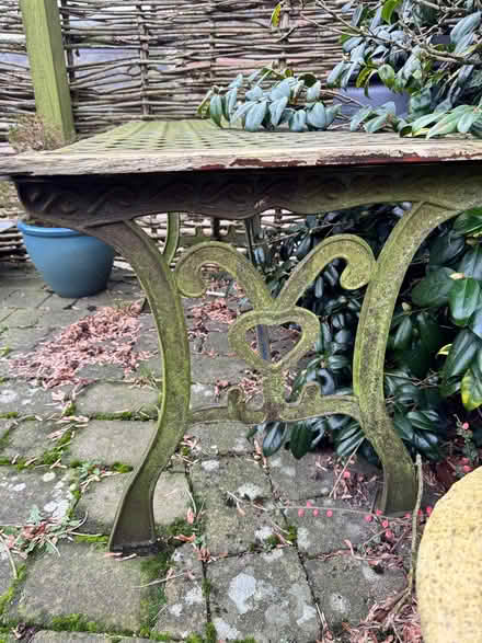 Photo of free Garden table (Mortimers Cross HR6) #1
