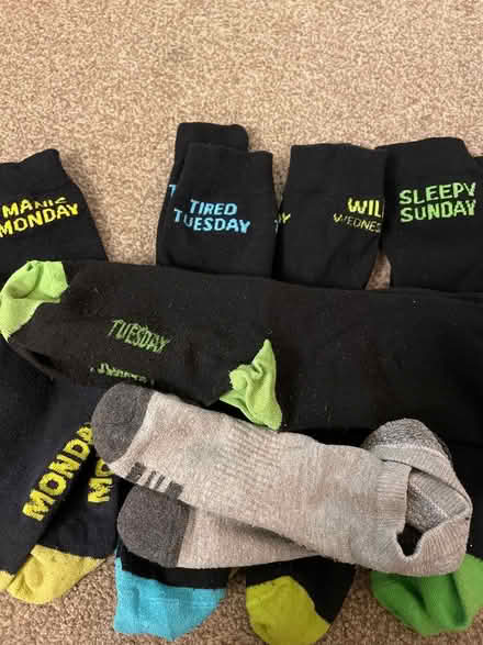Photo of free Men’s socks size 8-12 (M25 Prestwich) #1