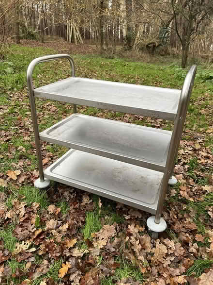 Photo of free Metal trolley (Friston) #1