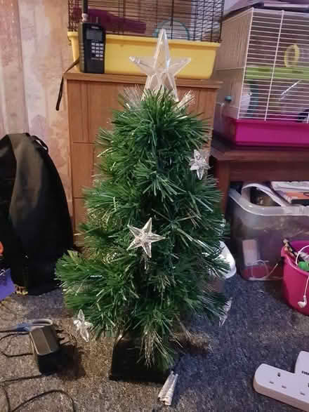 Photo of free Fibre optic Christmas tree (Garretts Green B33) #1