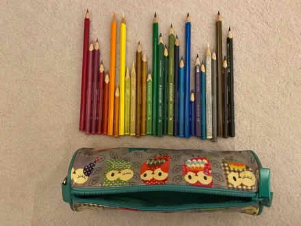 Photo of free Crayons and case (Camberley GU15) #1