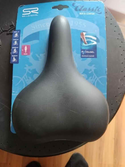 Photo of free New - Gel cushioned bicycle seat (Lifford B30) #1