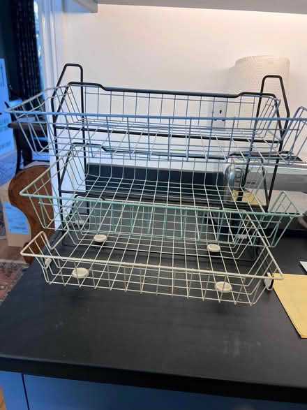 Photo of free Wire in-trays with stand (Norham Manor OX2) #3
