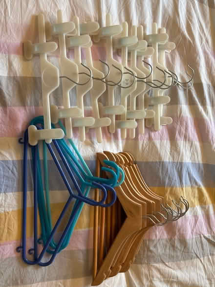 Photo of free Children’s Clothes Hangers (Horn's Mill SG13) #1