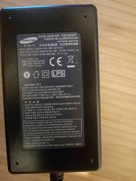Photo of free Samsung Power Adaptor DSP-3012LE (E13 Near Plaistow Library) #2
