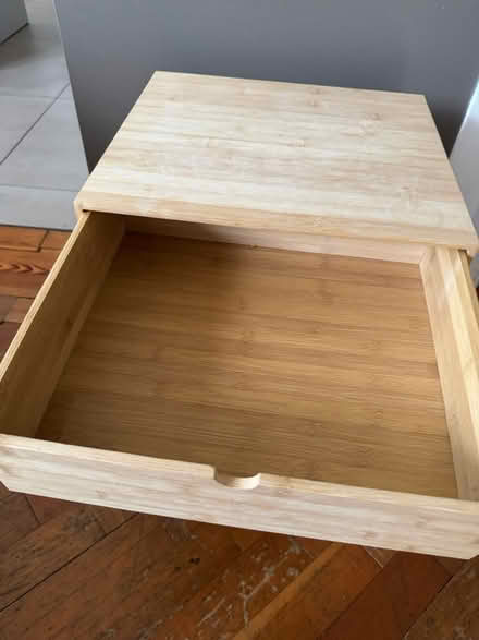 Photo of free Wooden bedside table (CF23) #2
