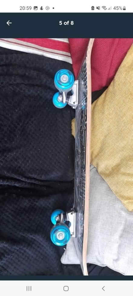 Photo of free Zootz Skateboard - Grey Helmet (M32 Stretford) #2