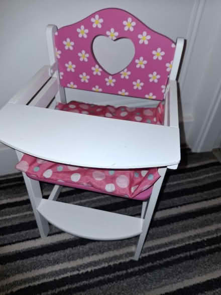 Photo of free Dolls highchair etc (Hoylake CH47) #4