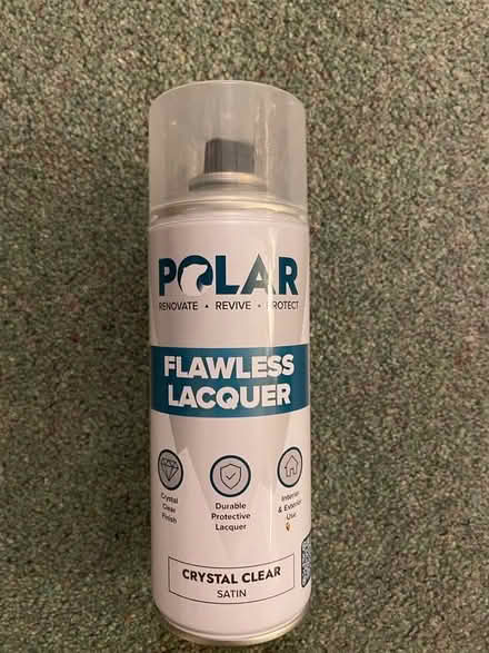 Photo of free Clear lacquer spray (Jersey Farm AL4) #1