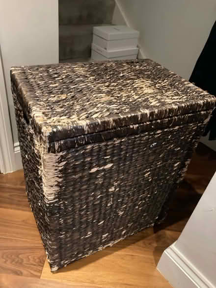 Photo of free rattan laundry basket (Harrogate HG1) #2