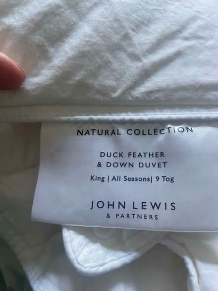 Photo of free King size duvet (Teddington TW11) #2