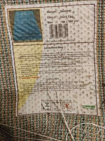 Photo of free Large rug (Lifford B30) #1