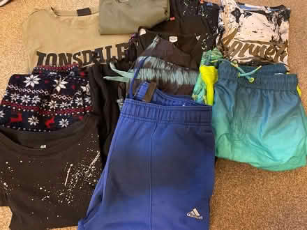 Photo of free Boys clothes age 13-15 ish (M25 Prestwich) #1
