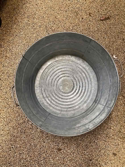 Photo of free (3) Galvanized Tubs (Near Rancho San Antonio Park) #2