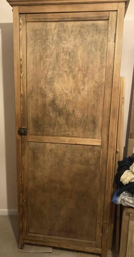 Photo of free Vintage pine wardrobe (WC2H) #1