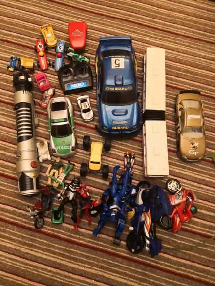 Photo of free Toys cars and bikes and figures (Chislehurst BR7) #4