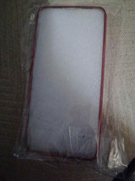 Photo of free Huawei P20 clear phone cover red round the edges (Wapping E1) #1