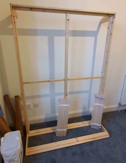 Photo of free IKEA Neiden double bed frame (Bellahouston G51) #1