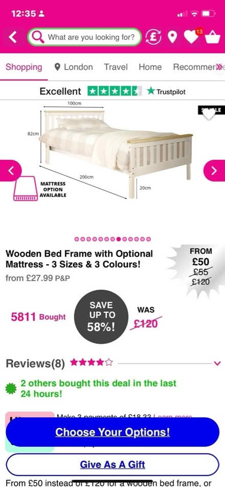 Photo of free Wooden Bed (CT15) #1